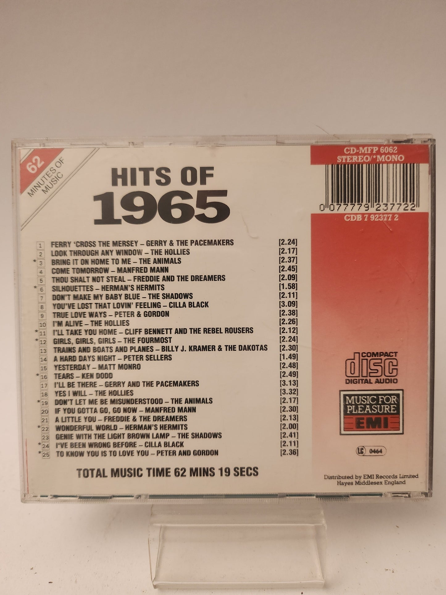 Hits of 1965 CD - Cd