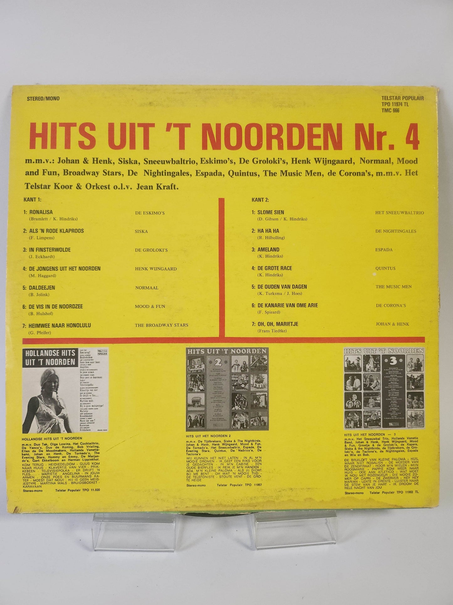 Hits uit het Noorden Deel 4 LP Vinyl - Feniks Gameshop