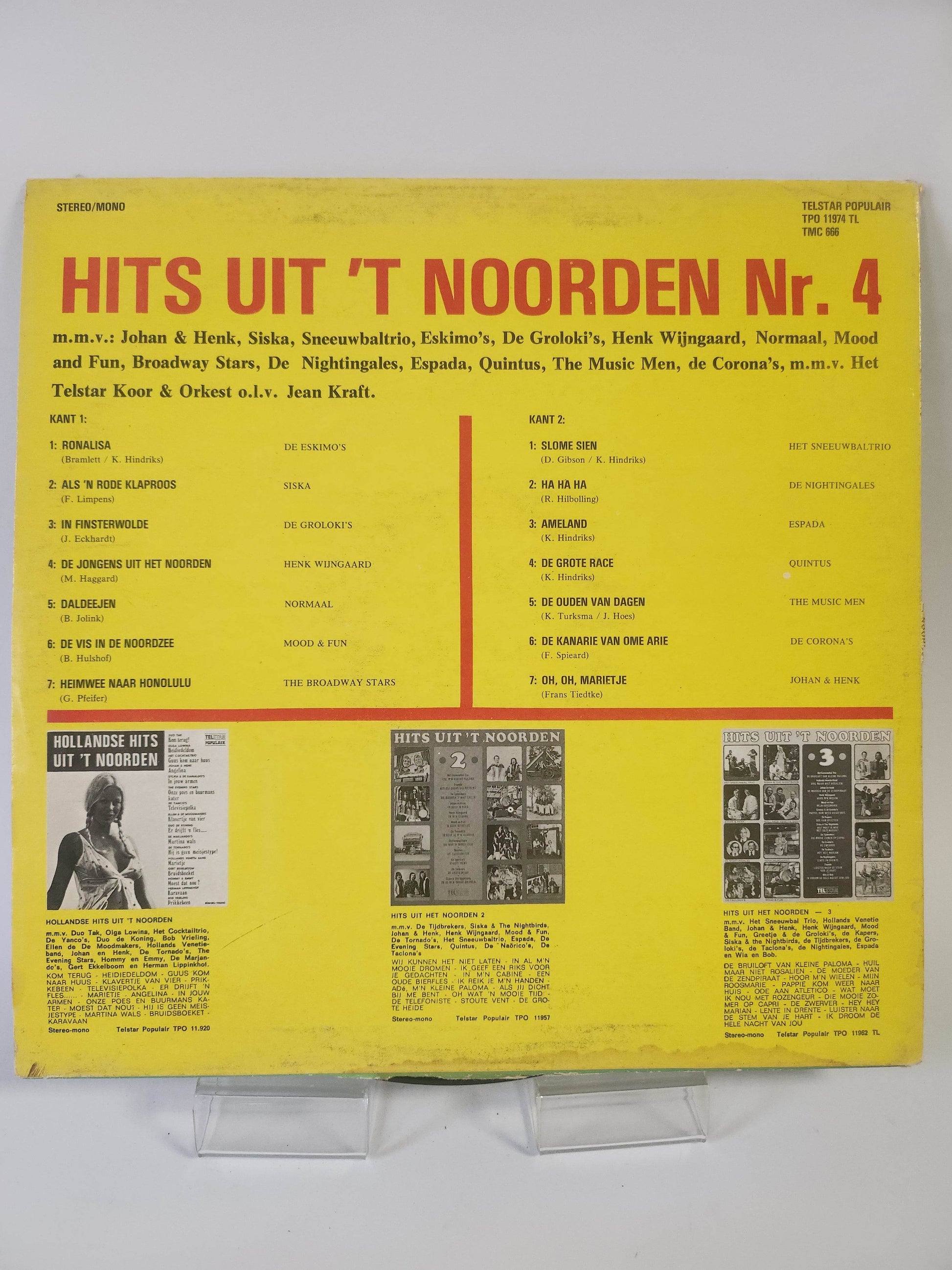 Hits uit het Noorden Deel 4 LP Vinyl - Feniks Gameshop