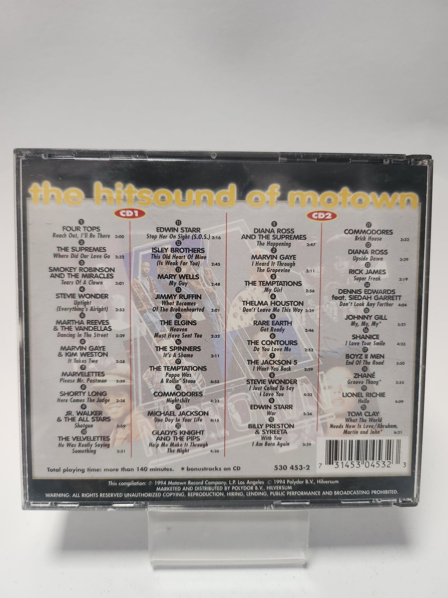 Hitsound of Motown Dubbel CD - Cd
