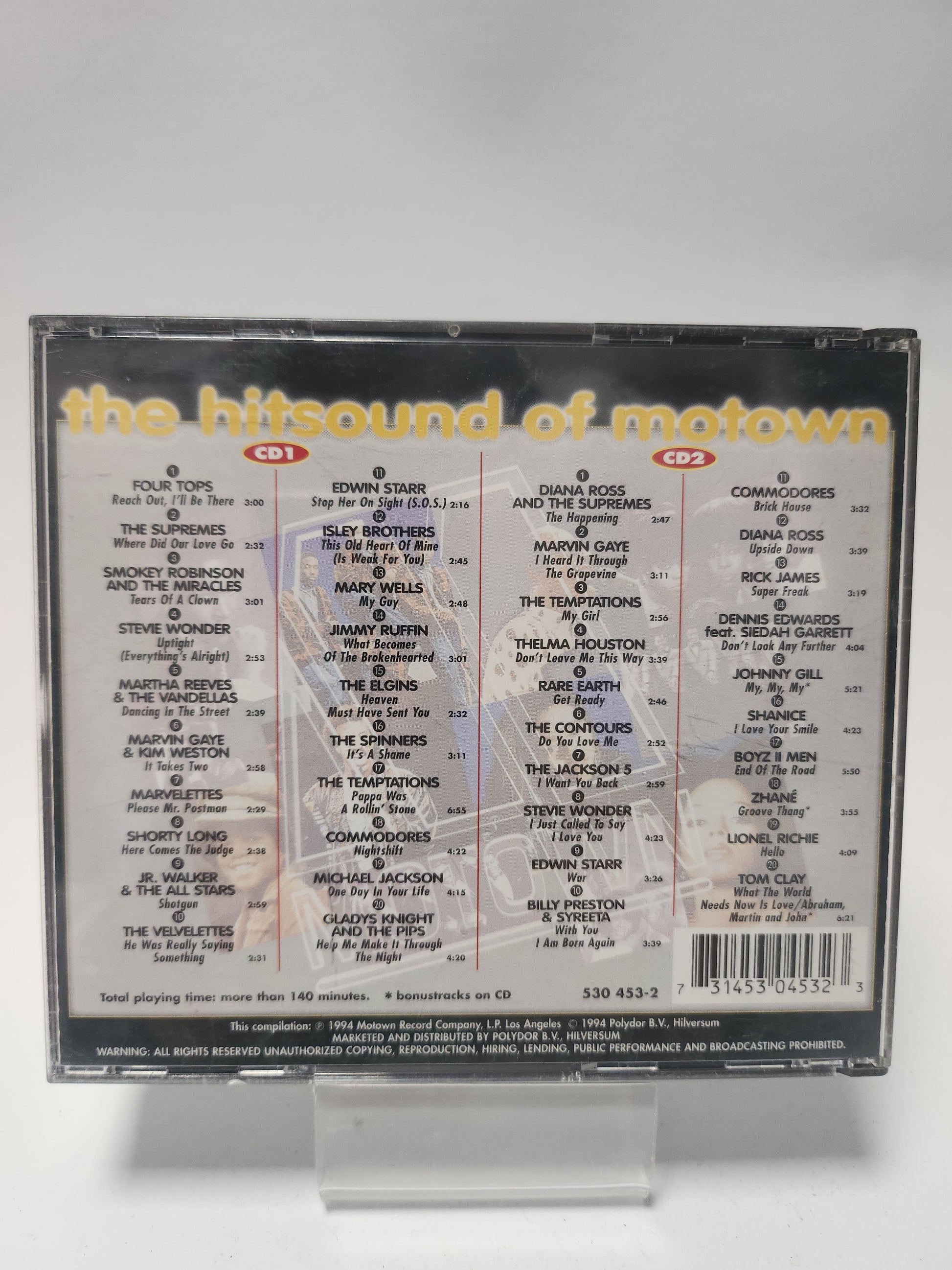 Hitsound of Motown Dubbel CD - Cd