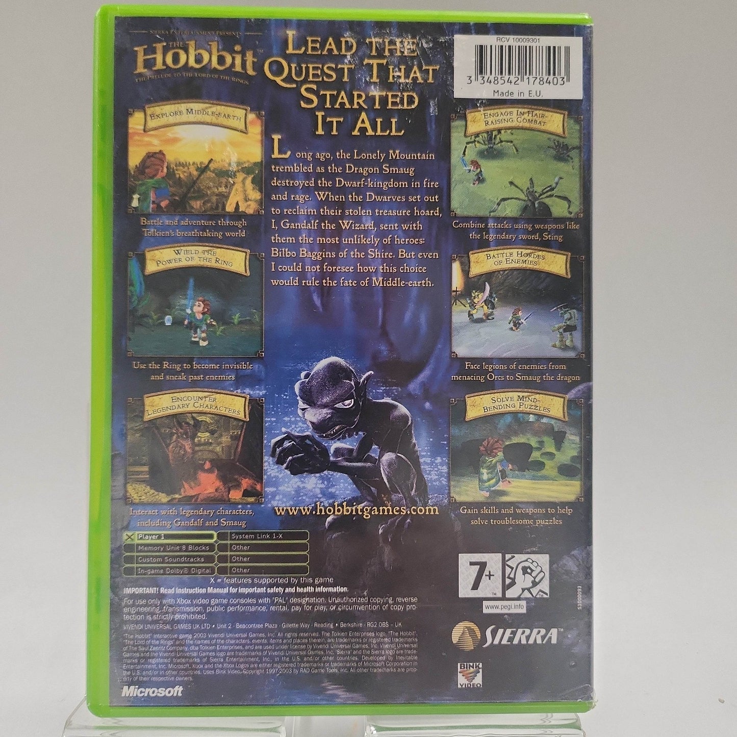Hobbit Xbox Original - Feniks Gameshop