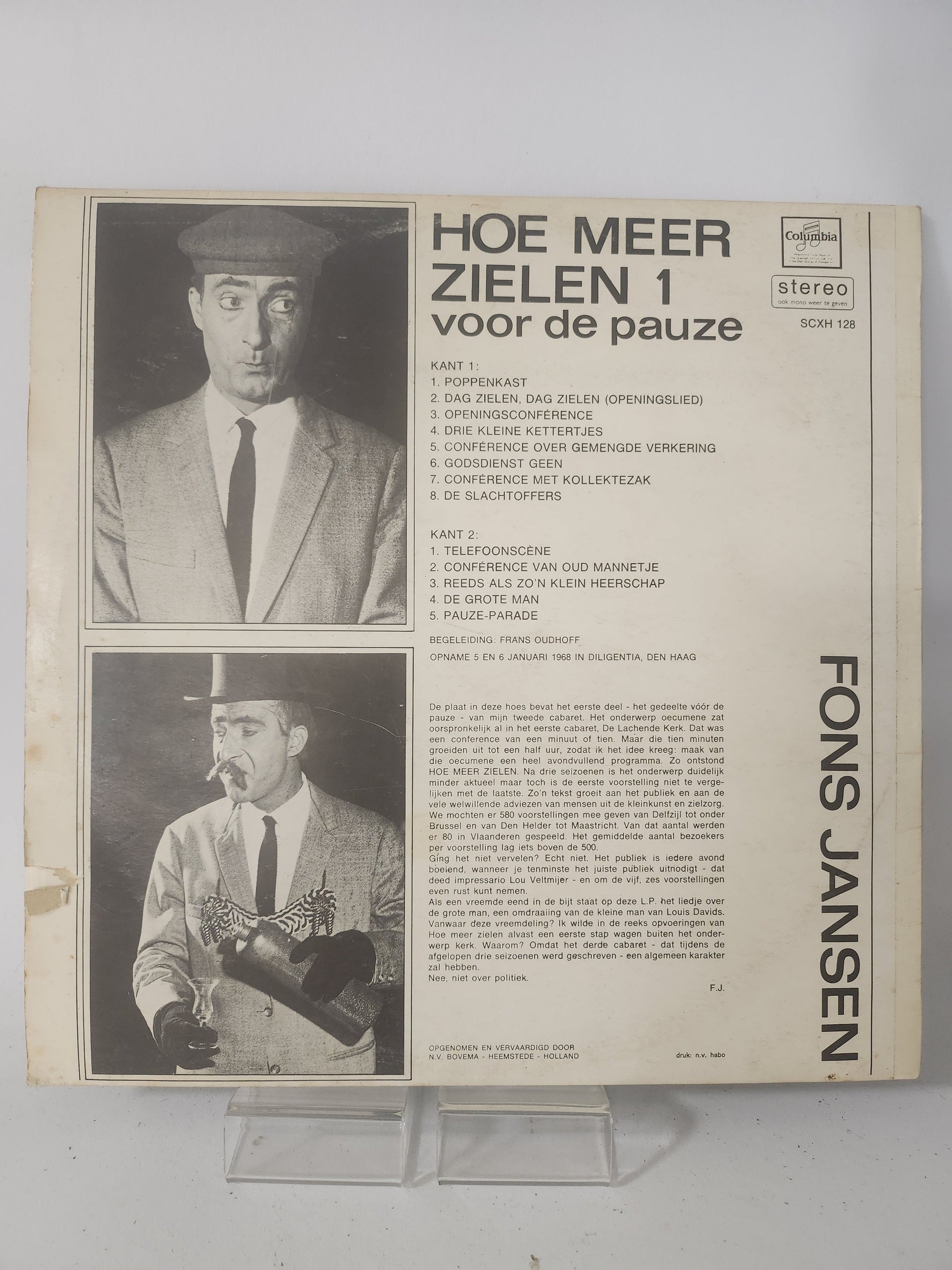 Hoe Meer Zielen 1 Voor de Pauze: Fons Jansen LP Vinyl - Lp Vinyl