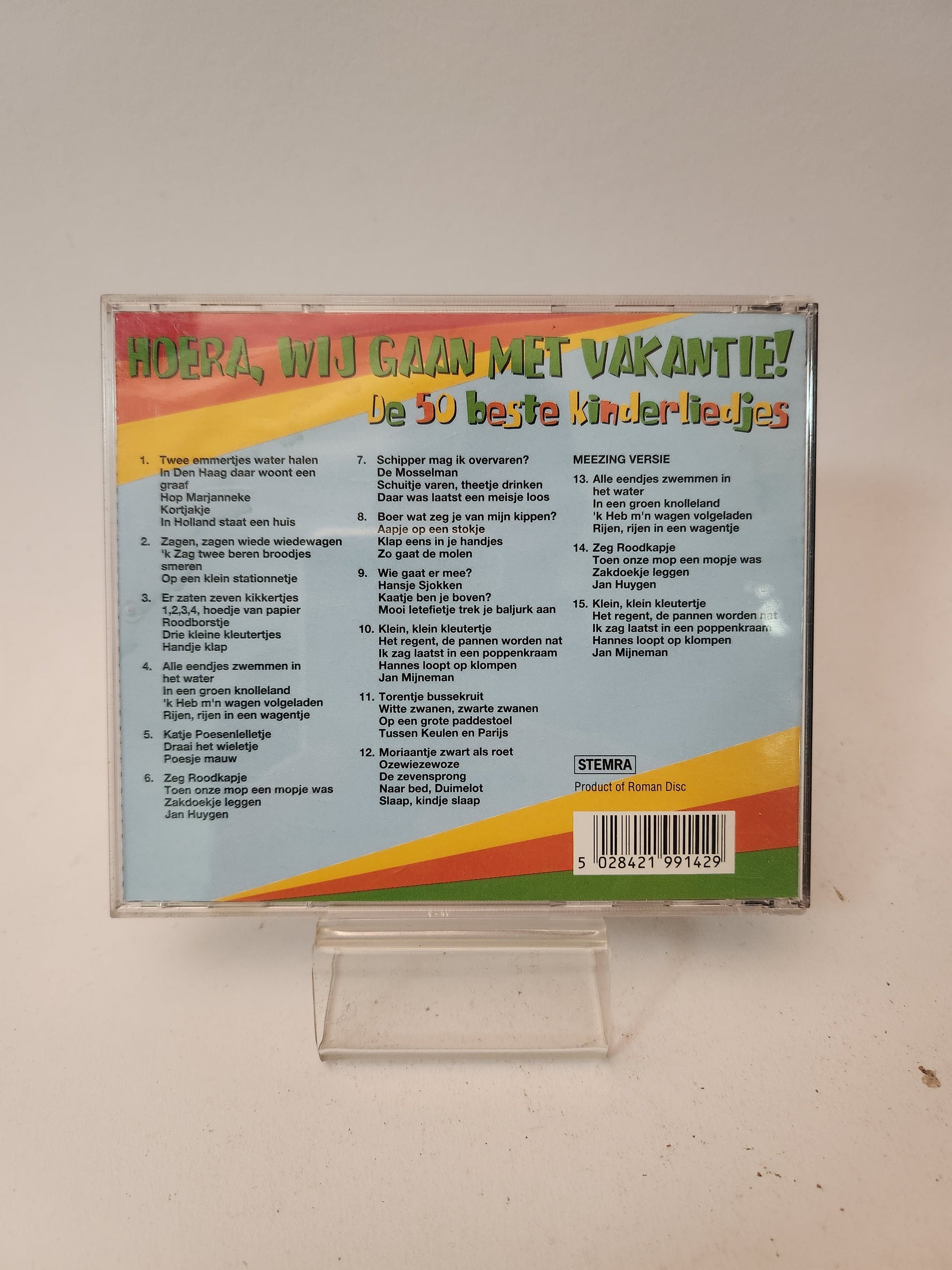 Hoera Wij Gaan met Vakantie: de 50 Beste Kinderliedjes CD - Cd