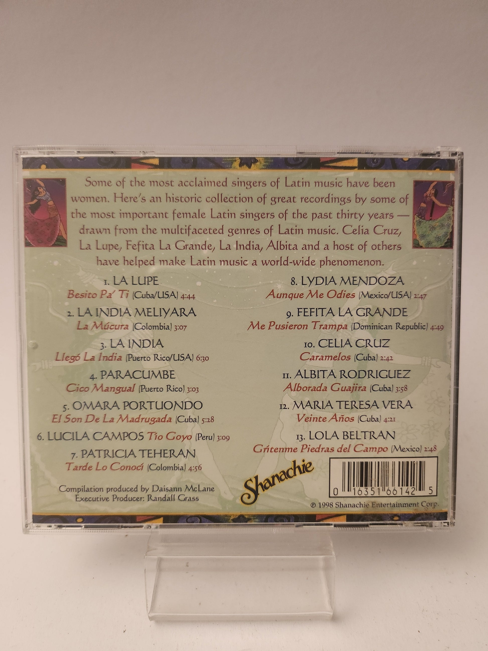 Holding up Half the Sky: Voices of Latin Women CD - Cd