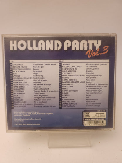 Holland Party Volume 3 CD - Cd