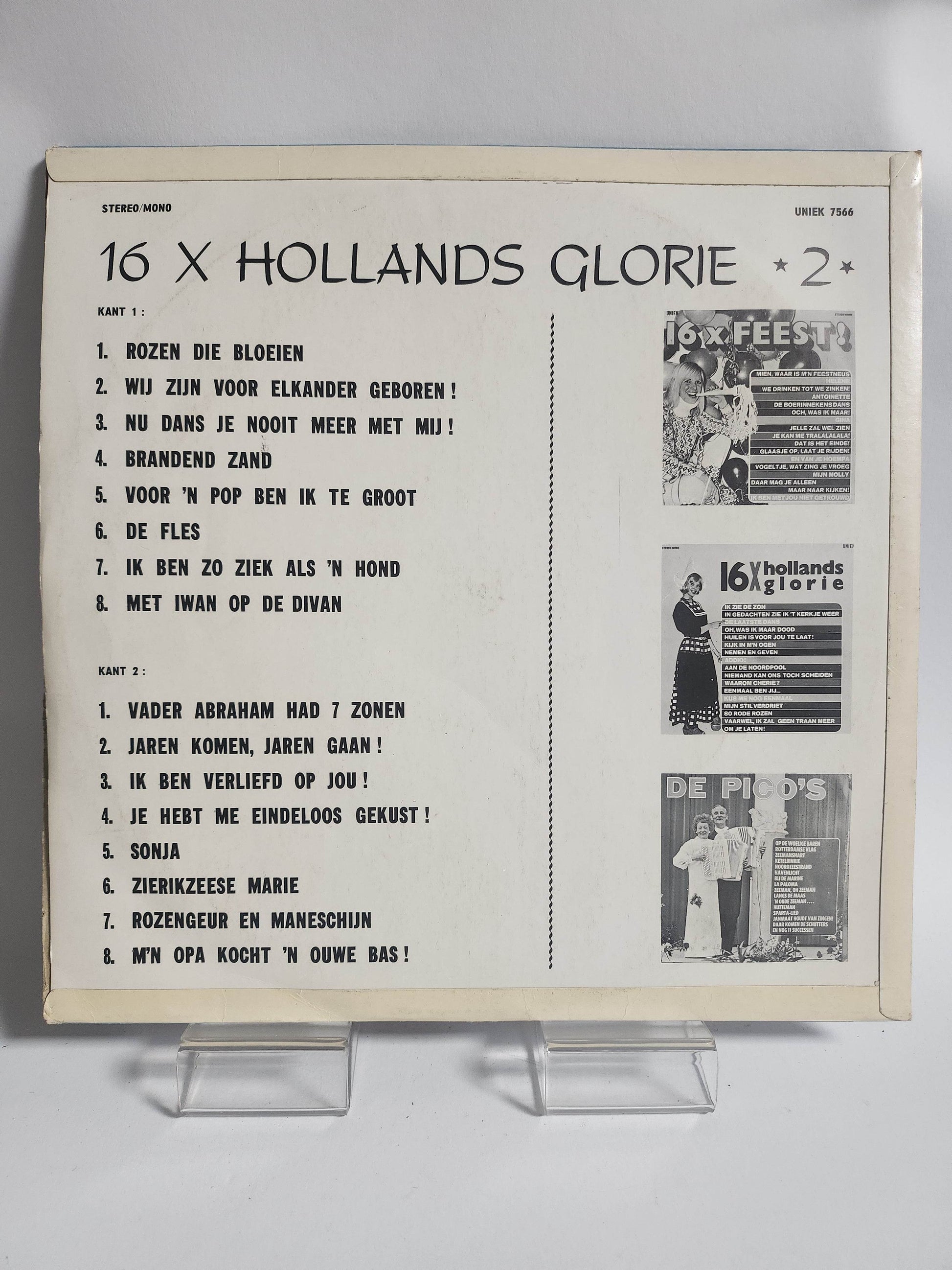 Hollands Glorie 2 LP Vinyl - Feniks Gameshop