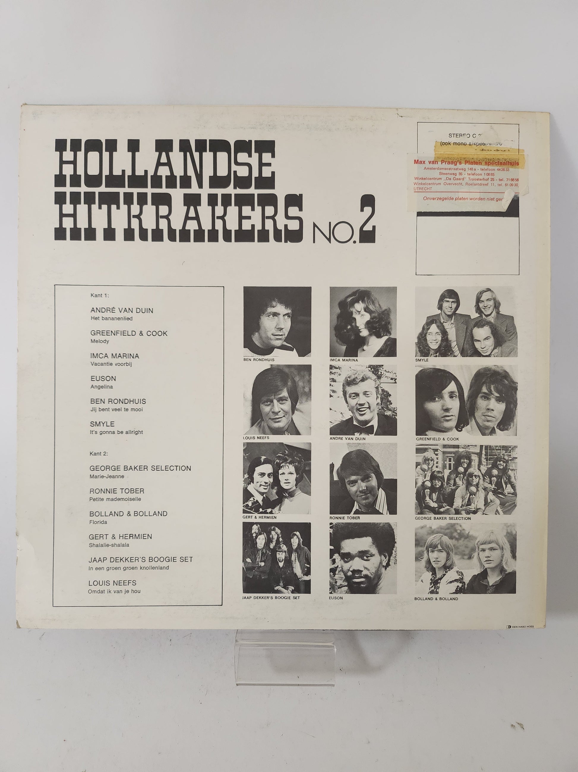 Hollandse Hit Krakers No 2 LP Vinyl - Lp Vinyl
