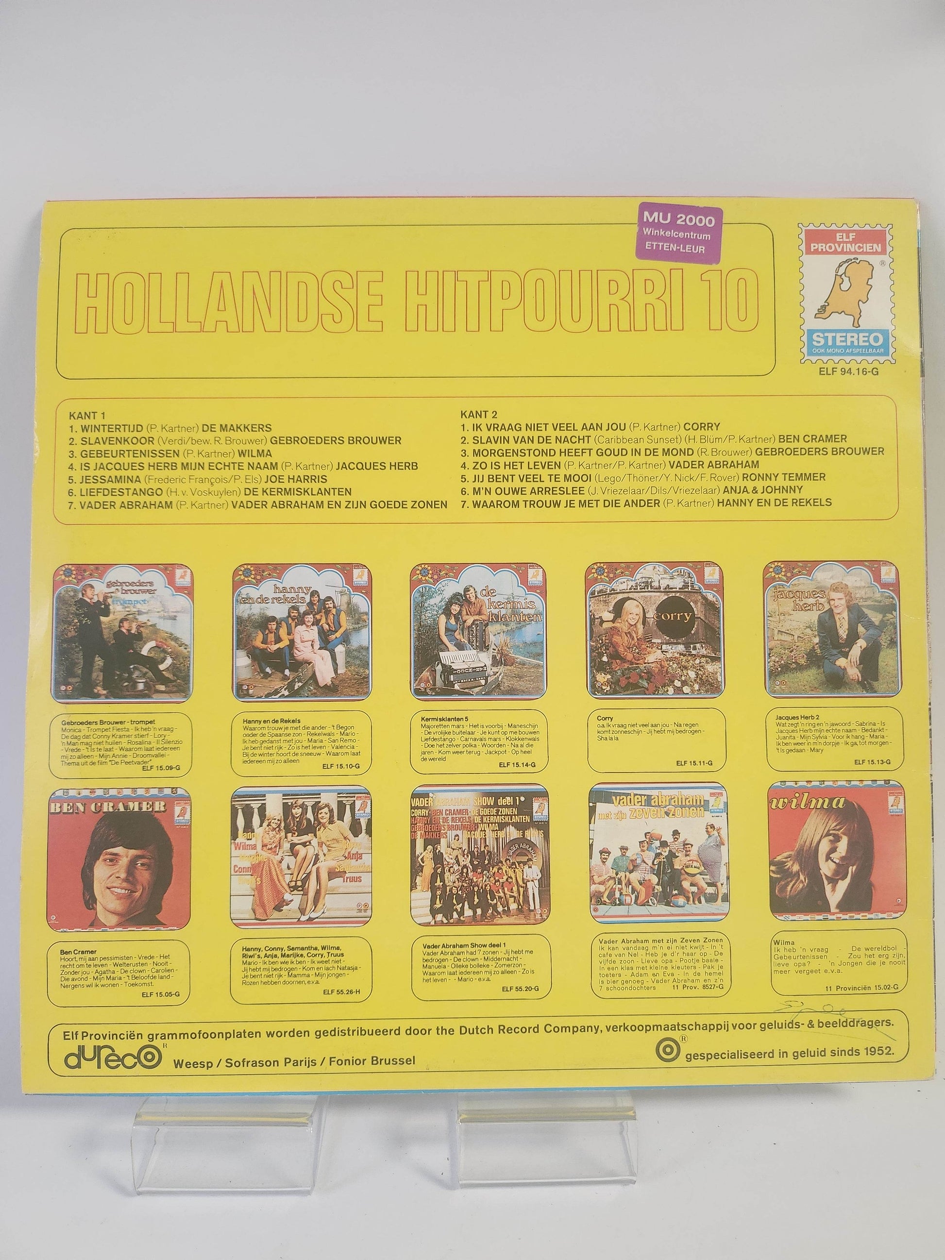 Hollandse Hitpourri 10 LP Vinyl - Feniks Gameshop