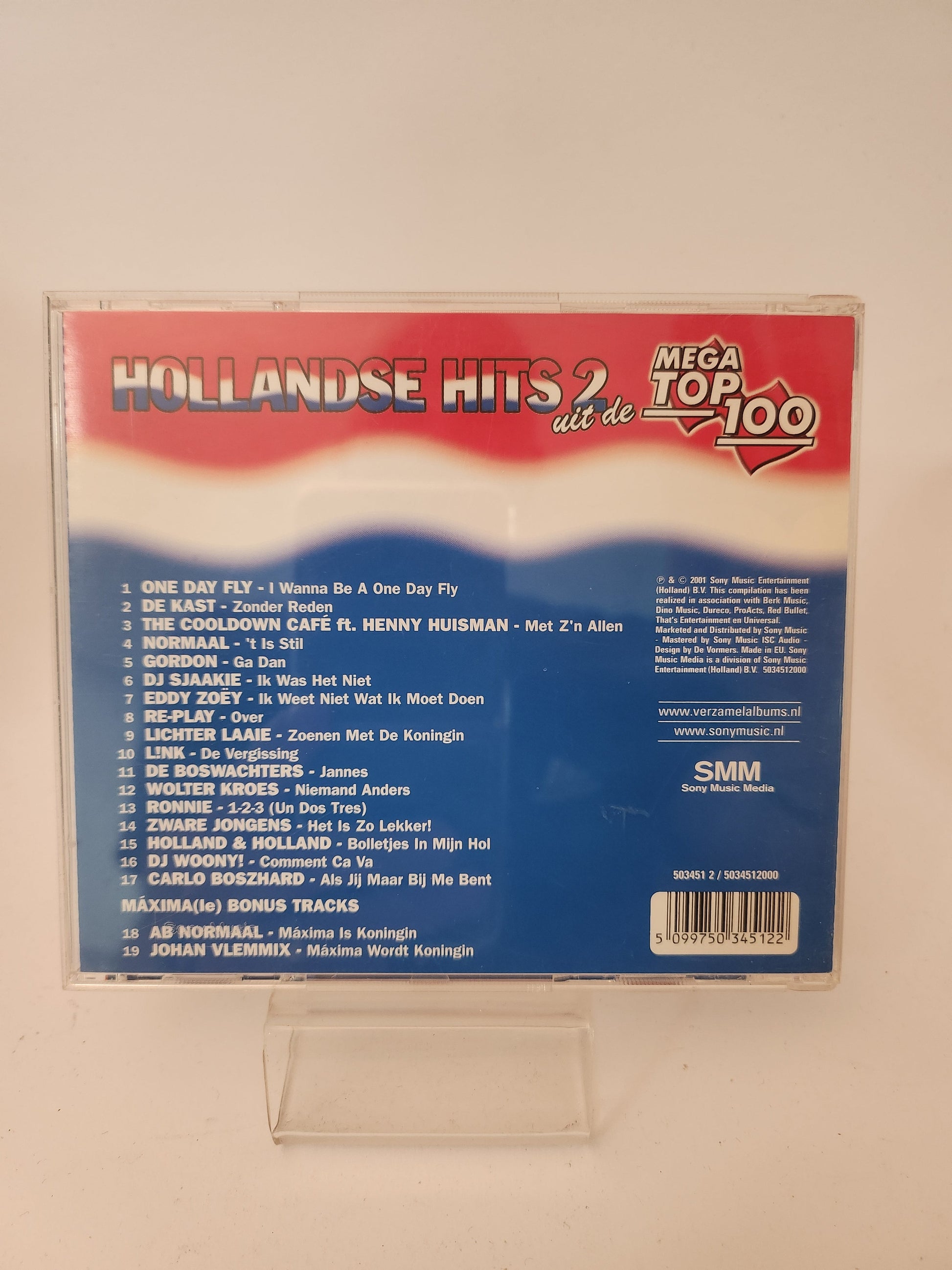 Hollandse Hits uit de Mega Top 100 Deel 2 CD - Cd