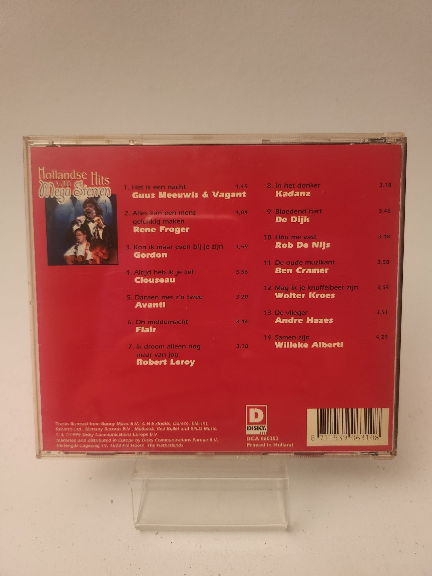 Hollandse Hits van Mega Sterren CD - Cd