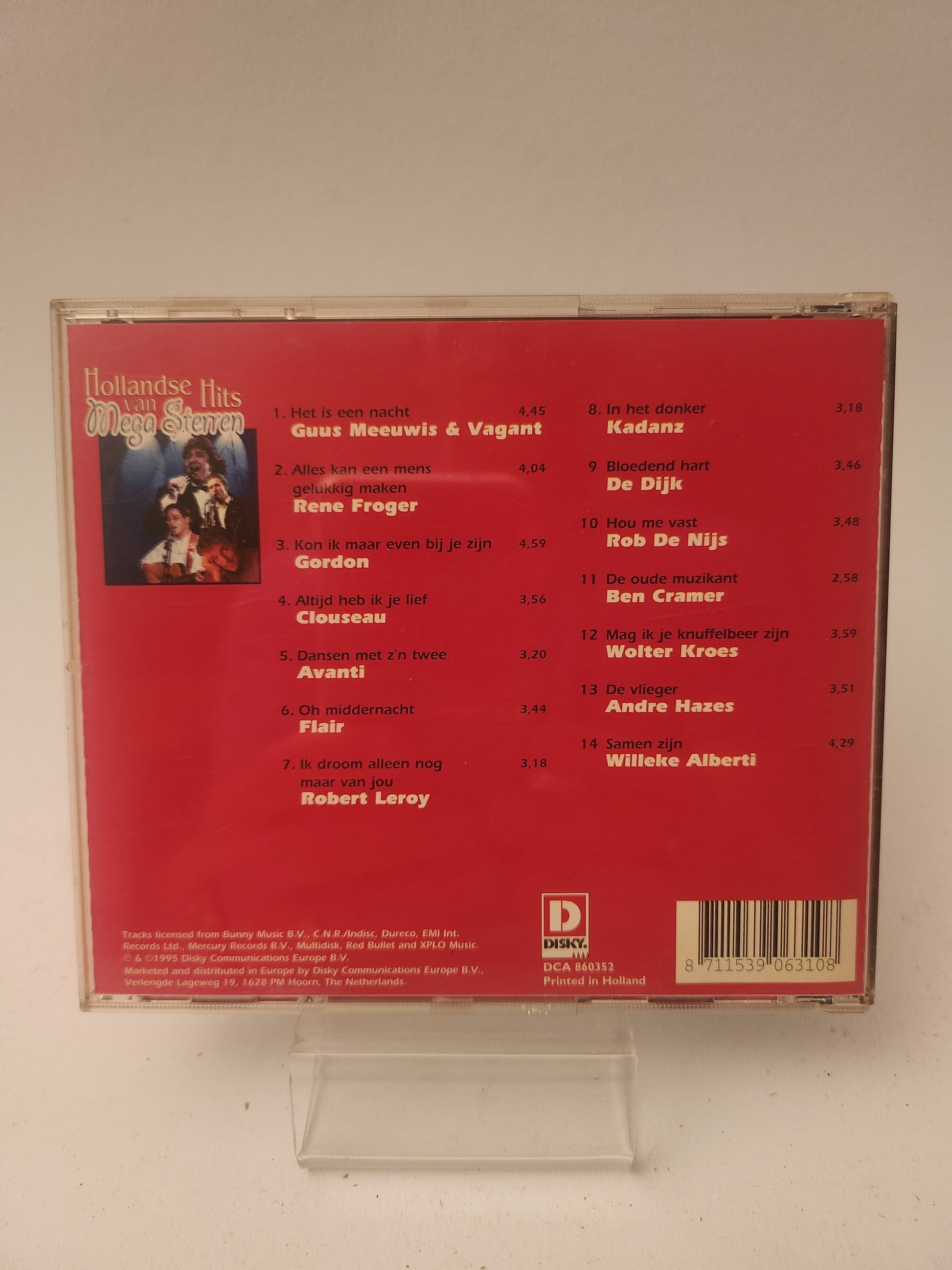 Hollandse Hits van Mega Sterren CD - Cd