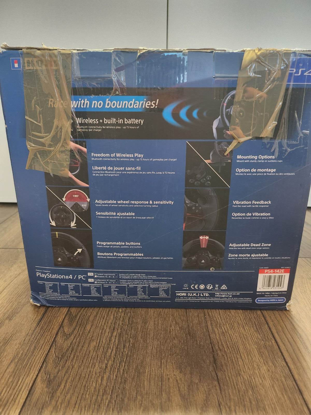 Hori Wireless Racing Wheel Apex in doos Playstation 4 - Feniks Gameshop