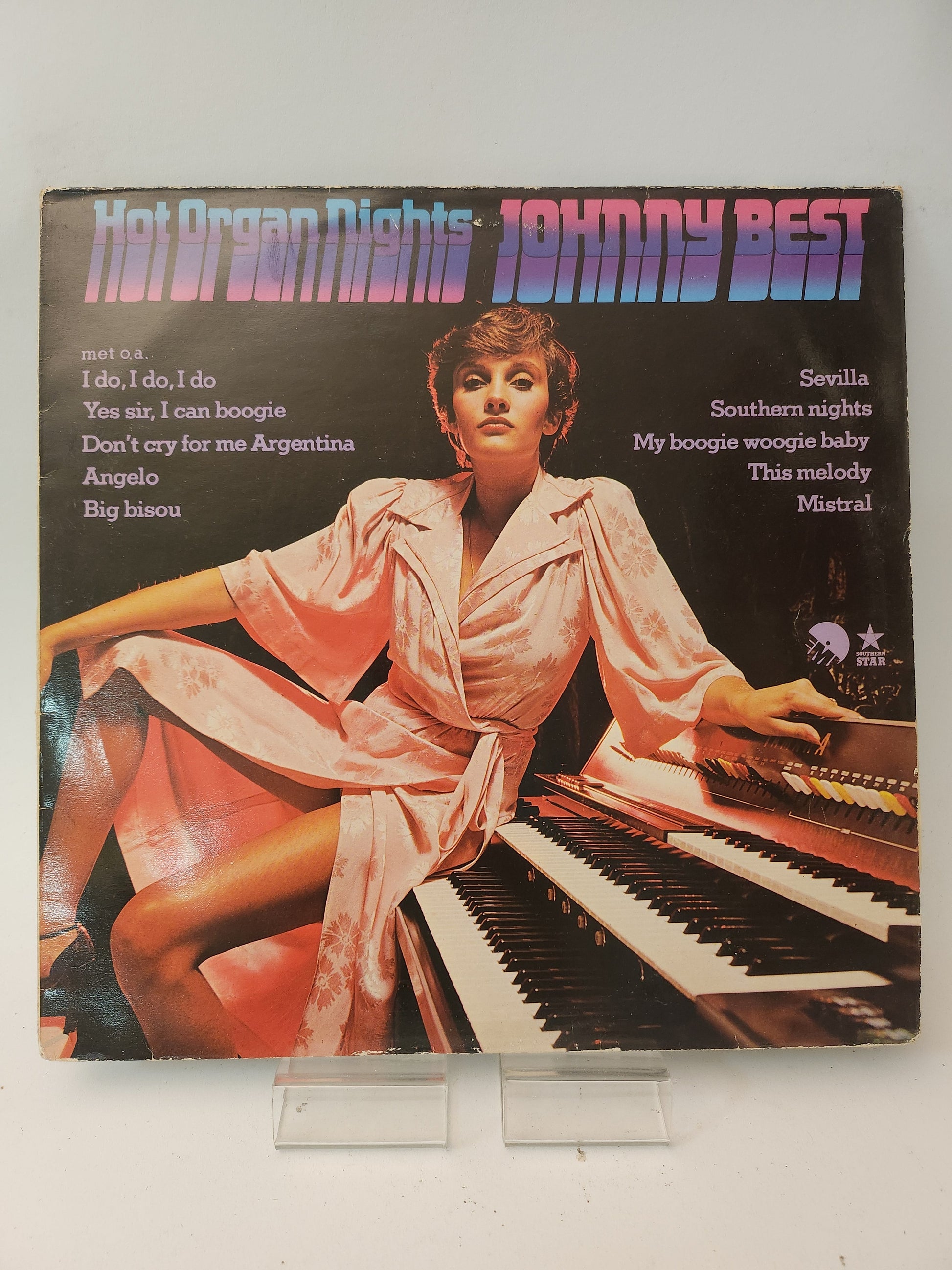 Hot Organ Nights: Johnny Best LP Vinyl - Lp Vinyl