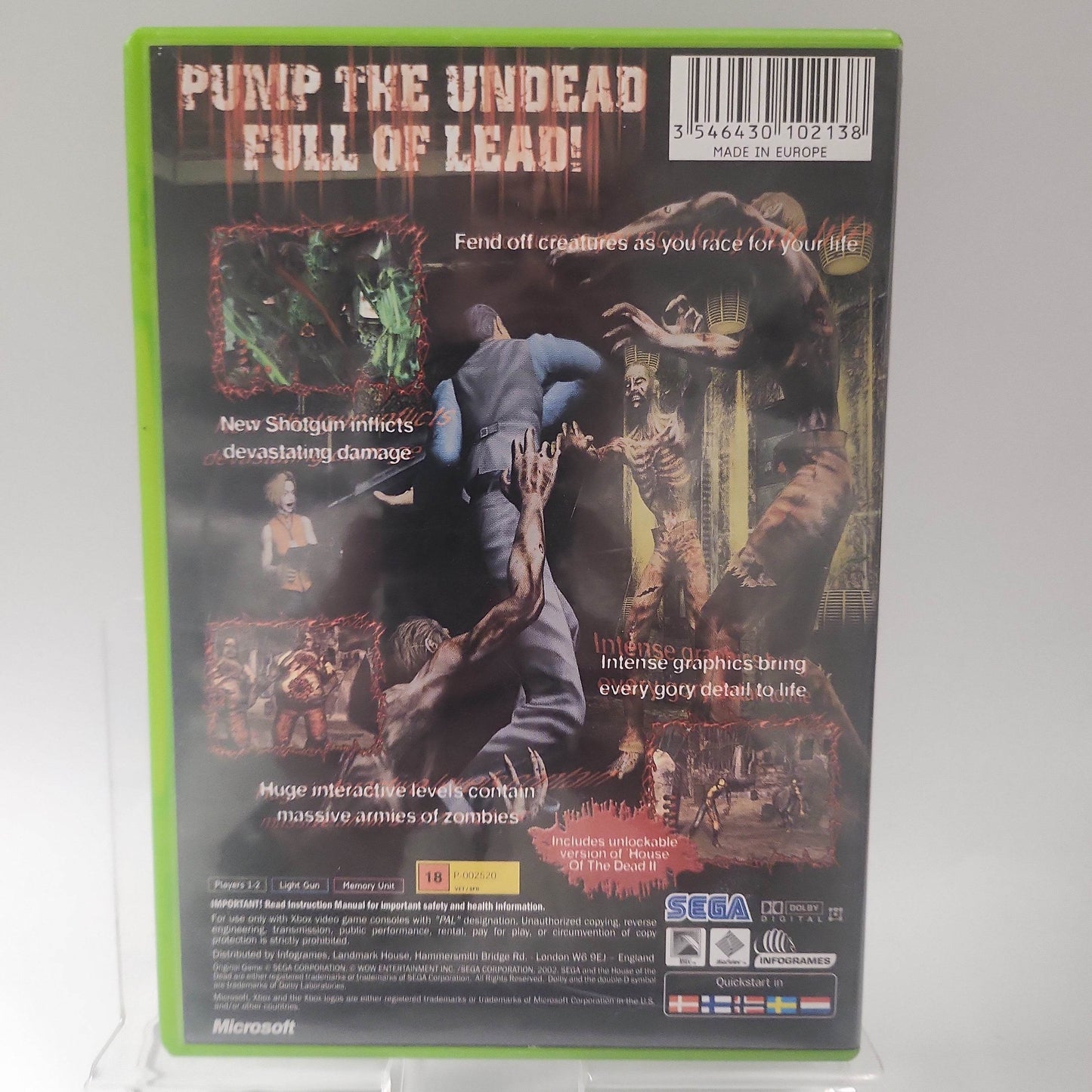 House of the Dead III Xbox Original - Feniks Gameshop