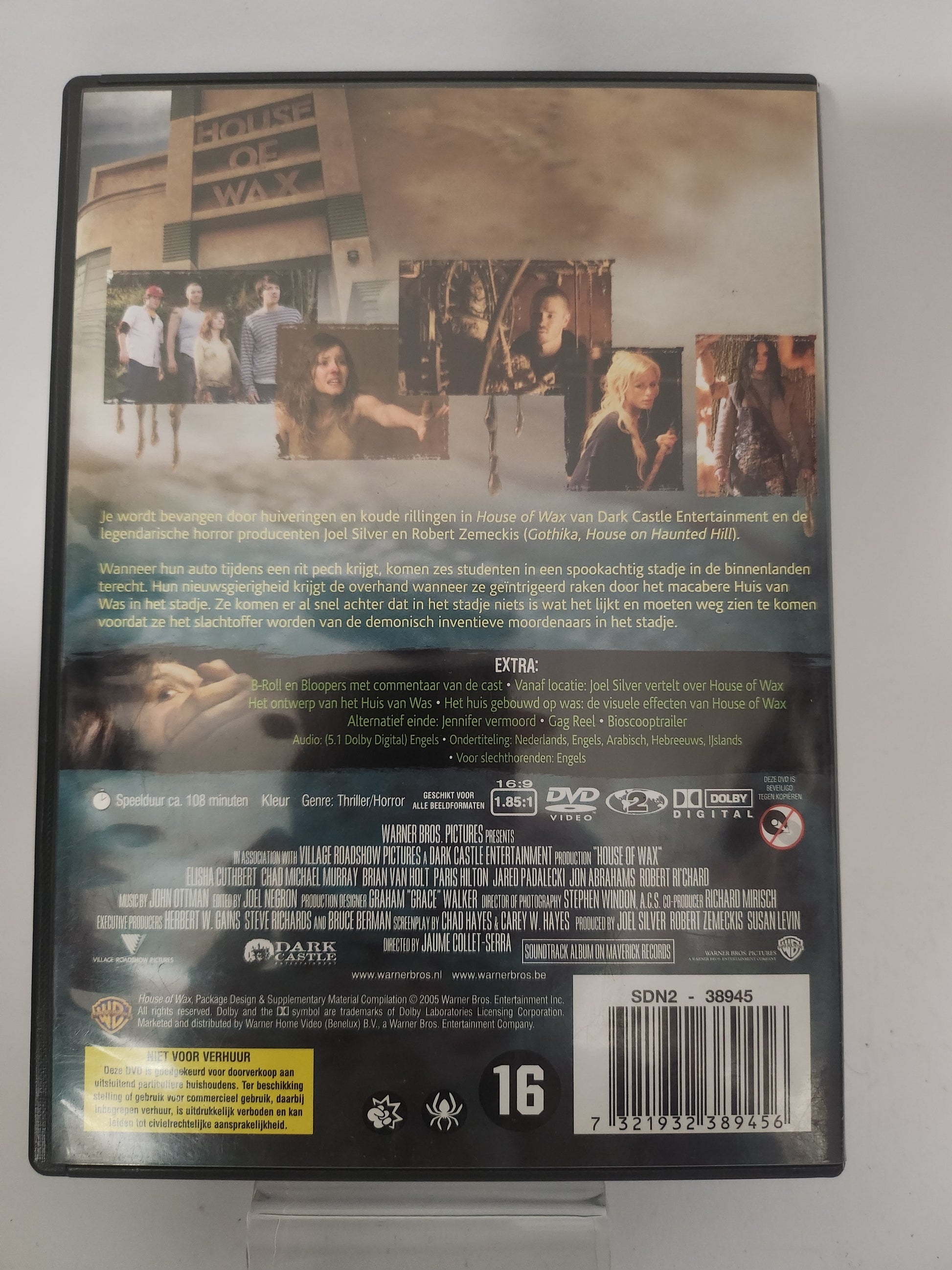 House of Wax Dvd - Dvd Volwassenen