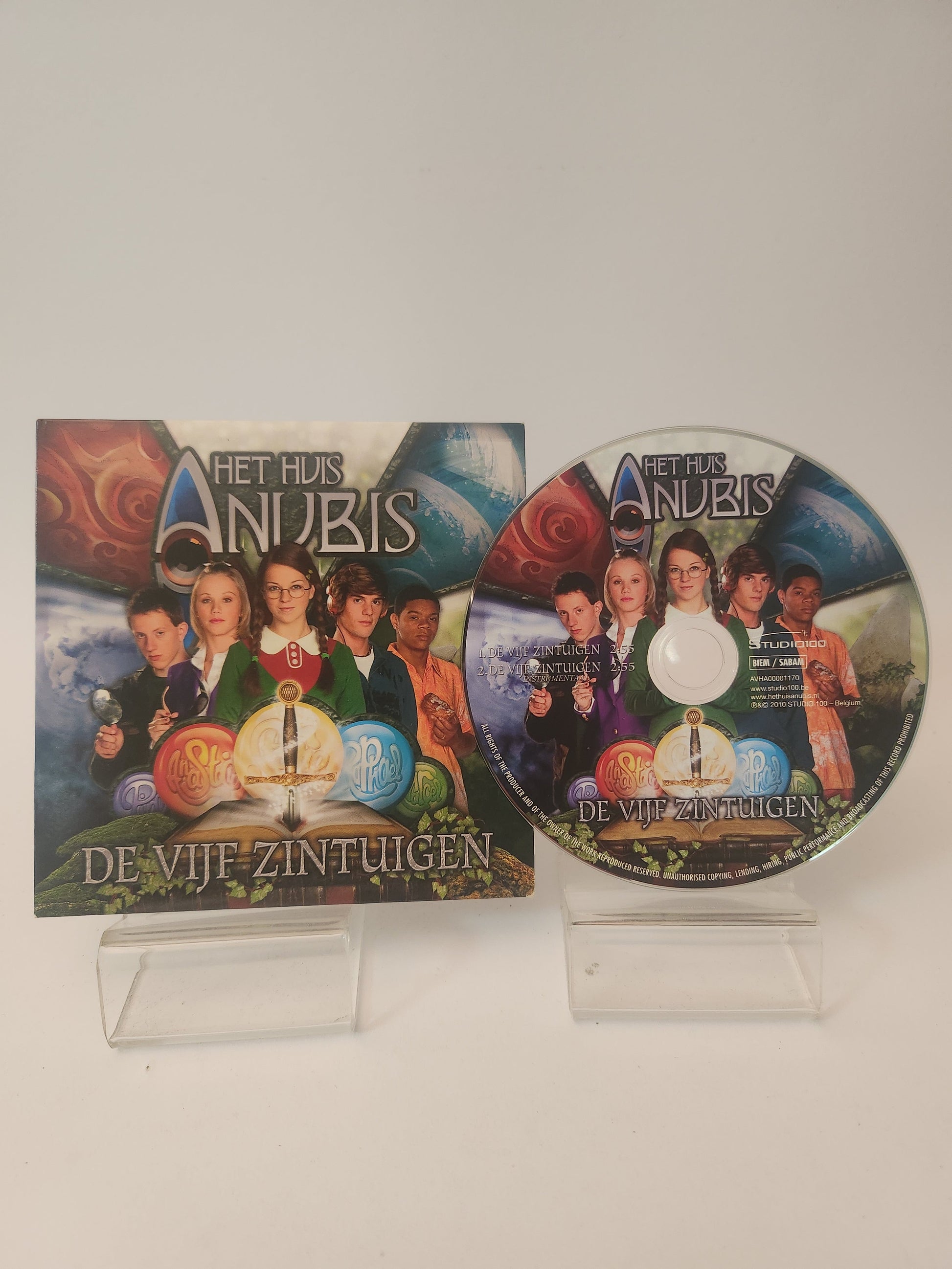 Huis Anubis: de Vijf Zintuigen CD Single - CD Single