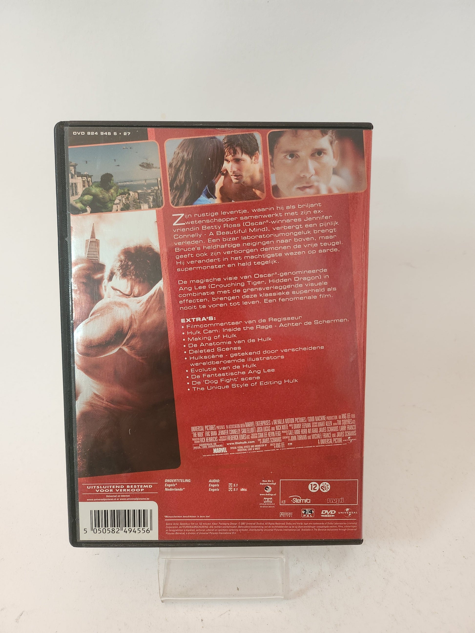Hulk Dvd - Dvd Volwassenen