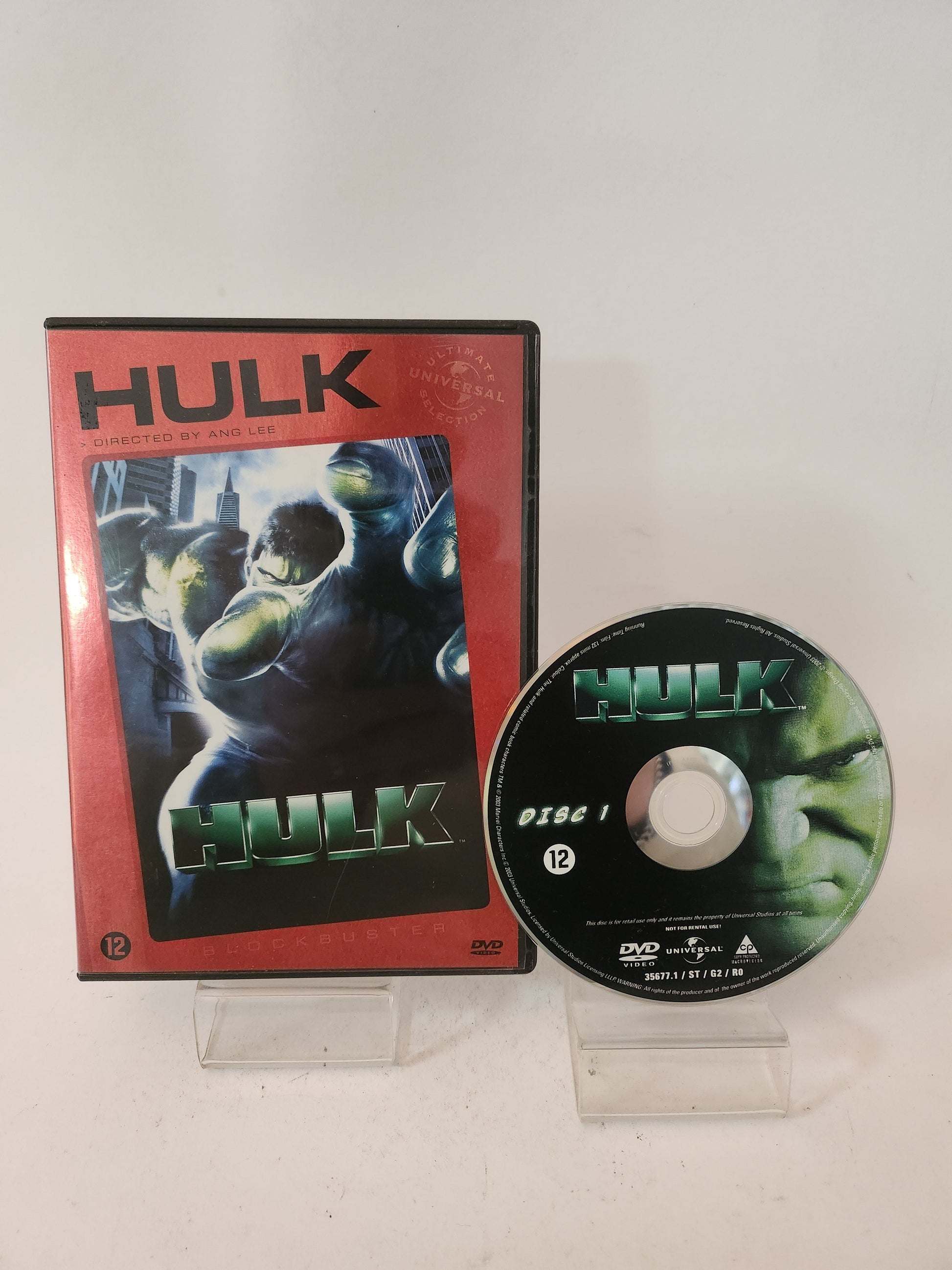 Hulk Dvd - Dvd Volwassenen