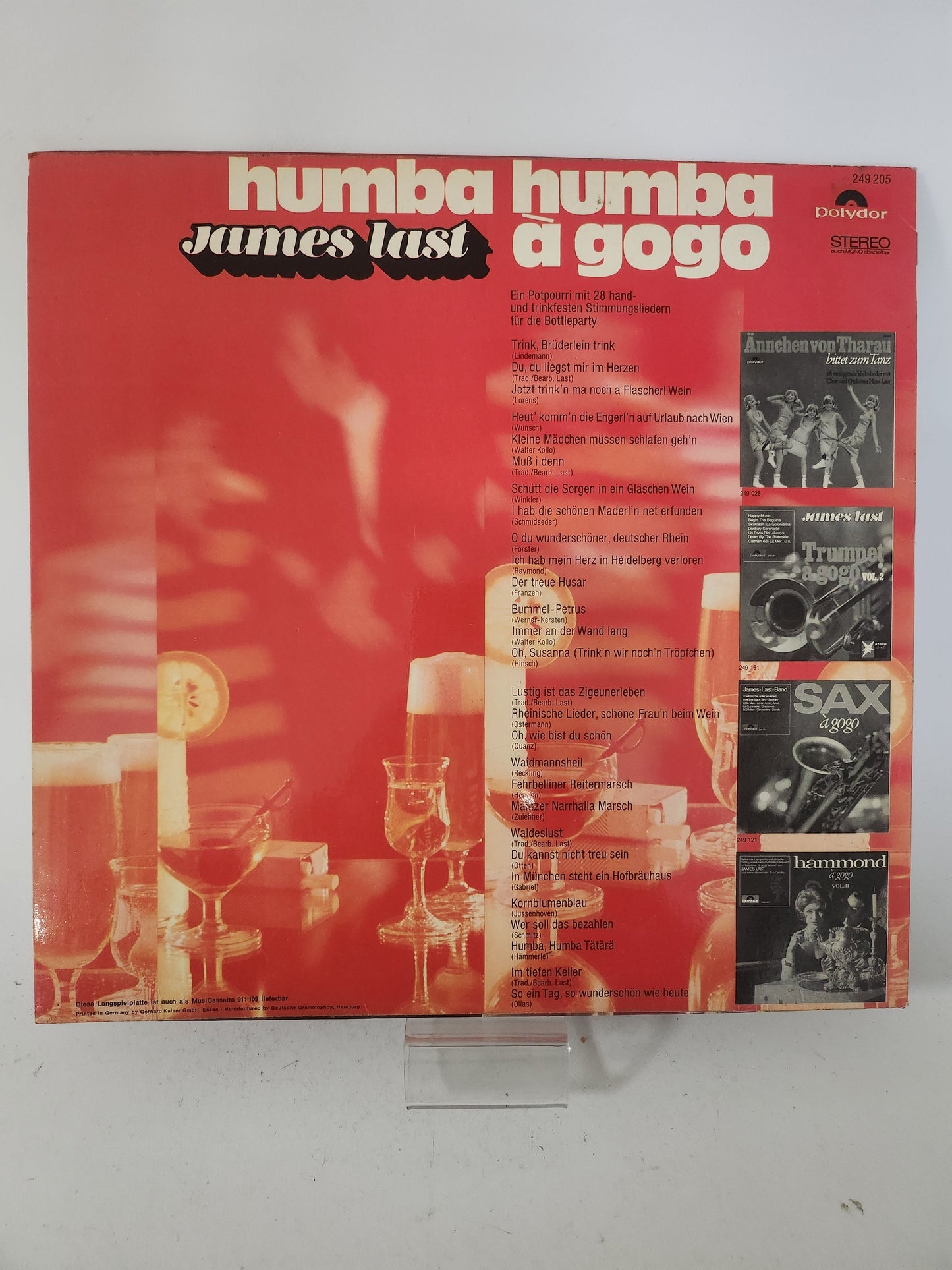 Humba Humba a Gogo: James Last LP Vinyl - Lp Vinyl