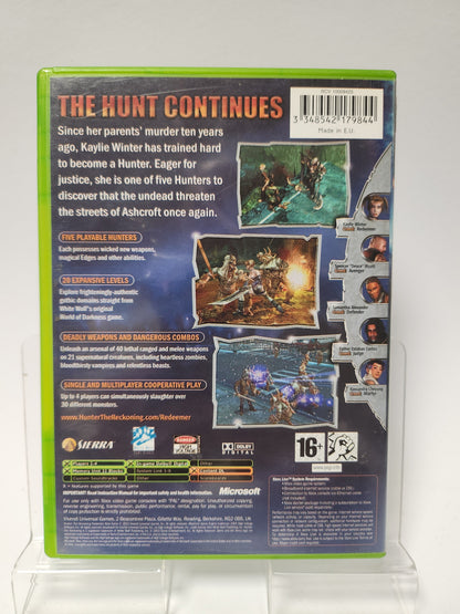 Hunter the Reckoning Redeemer Xbox Original - Xbox original games