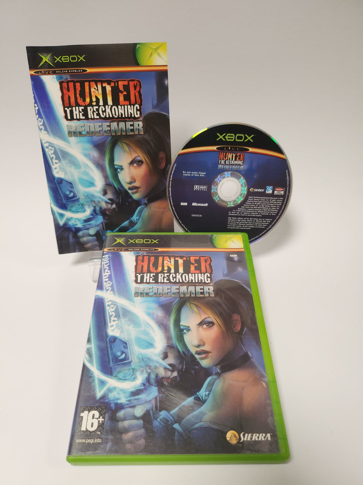 Hunter the Reckoning Redeemer Xbox Original - Xbox original games