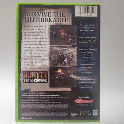 Hunter the Reckoning Xbox Original - Feniks Gameshop