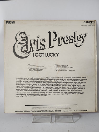 I Got Lucky: Elvis Presley LP Vinyl - Lp Vinyl