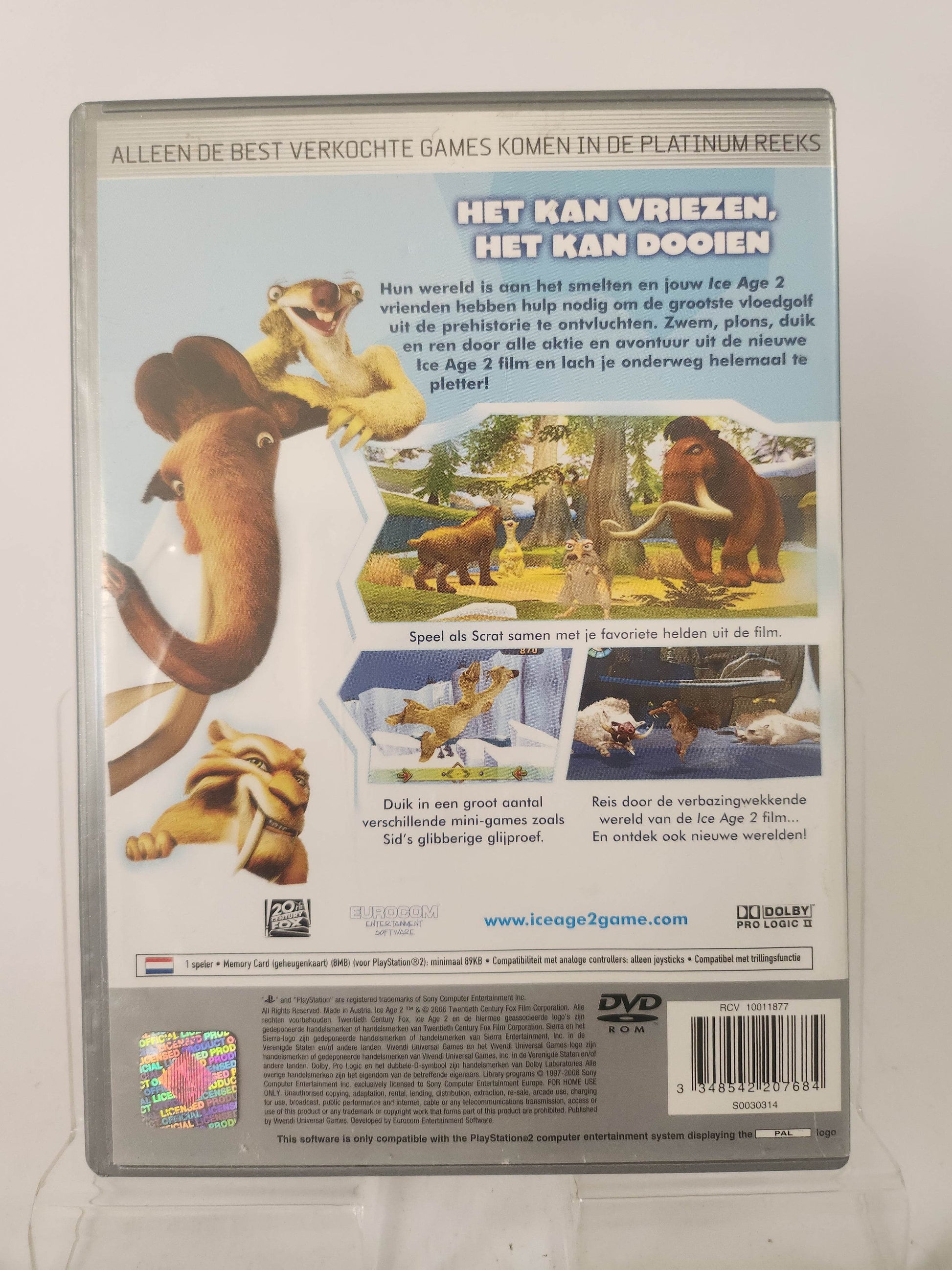 Ice Age 2 the Meltdown Platinum Edition Playstation 2 - Feniks Gameshop