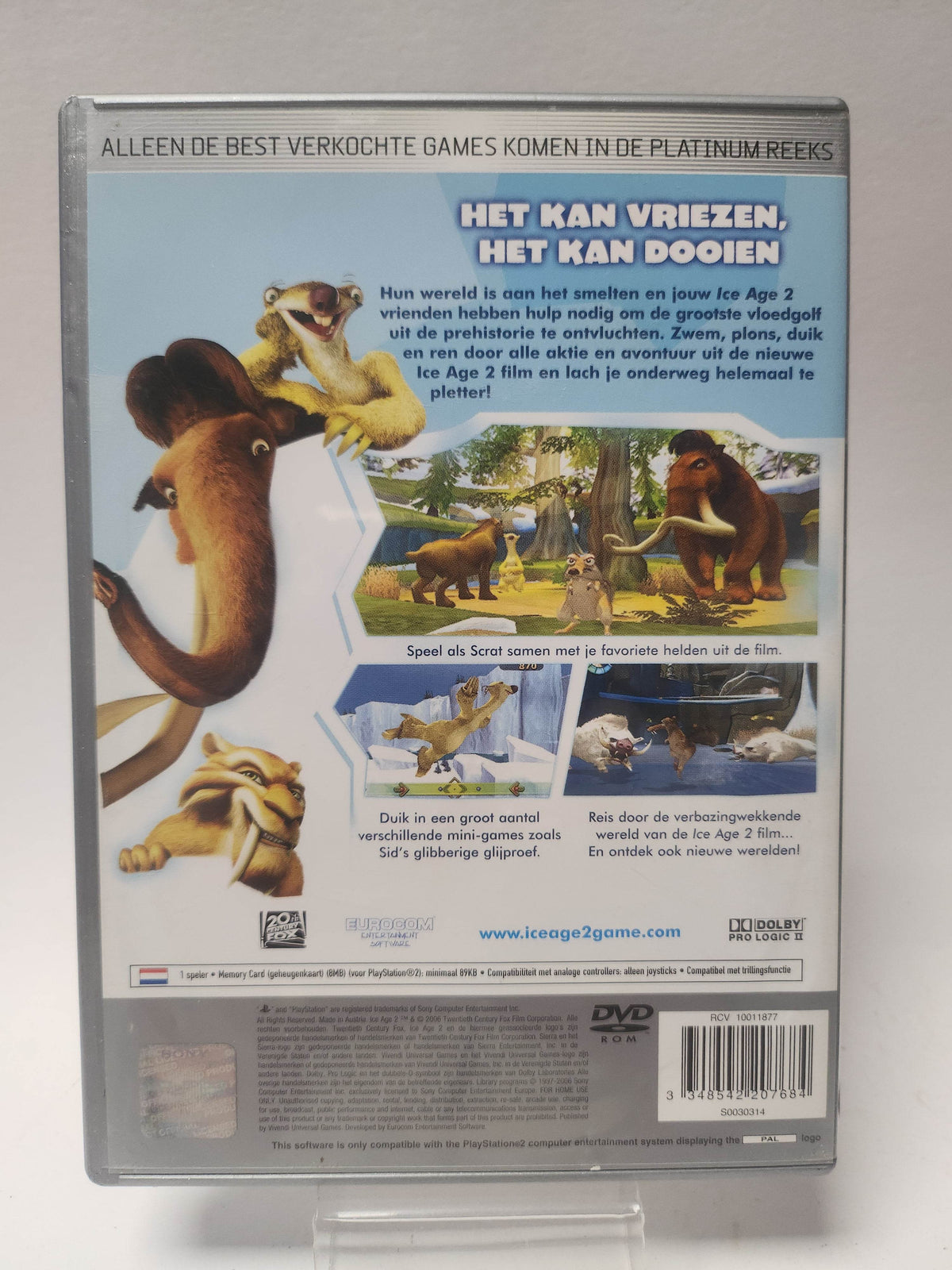 Ice Age 2 the Meltdown Platinum (No Book) PlayStation 2 - Feniks Gameshop