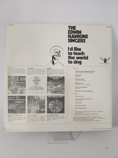 I’d Like to Teach the World to Sing: the Edwin Hawkins Singers LP Vinyl - Lp Vinyl