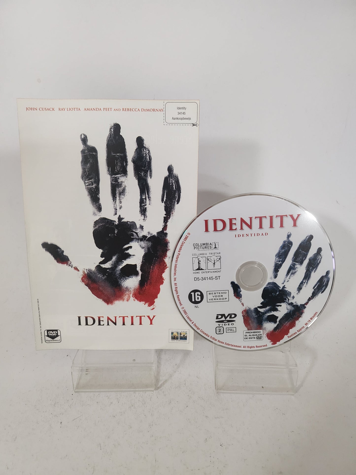 Identity Dvd - Dvd Volwassenen