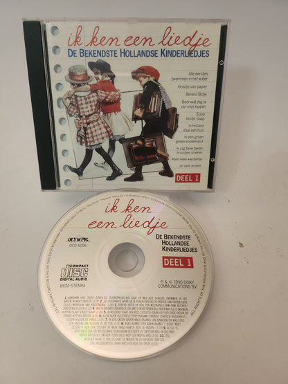 Ik Ken een Liedje: de Bekendste Hollandse Kinderliedjes Deel 1 CD - Cd