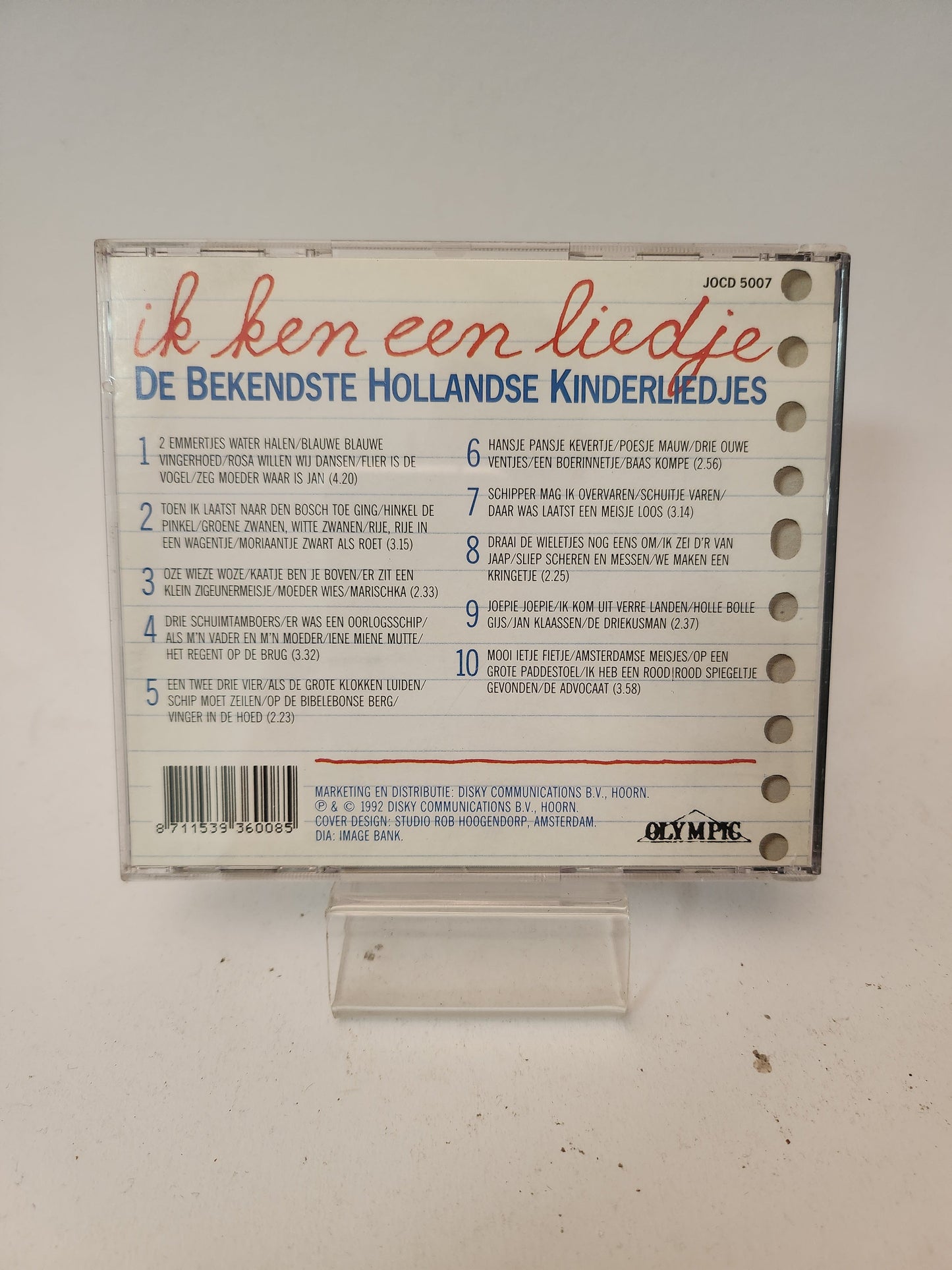 Ik Ken een Liedje: de Bekendste Hollandse Kinderliedjes Deel 2 CD - Cd