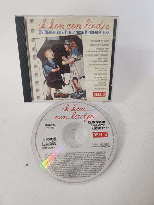 Ik Ken een Liedje: de Bekendste Hollandse Kinderliedjes Deel 3 CD - Cd