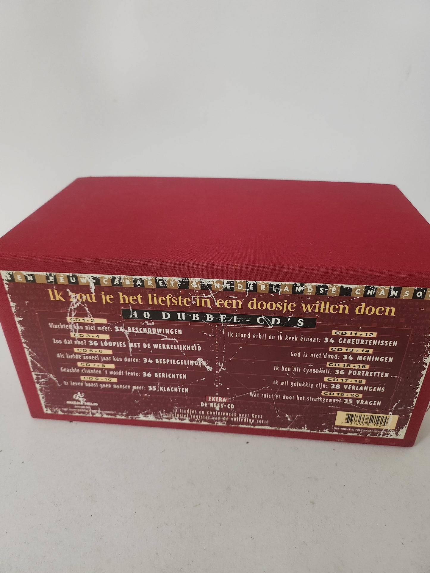 Ik zou je het Liefst in een Doosje Willen Doen 10 CD Box - Cd