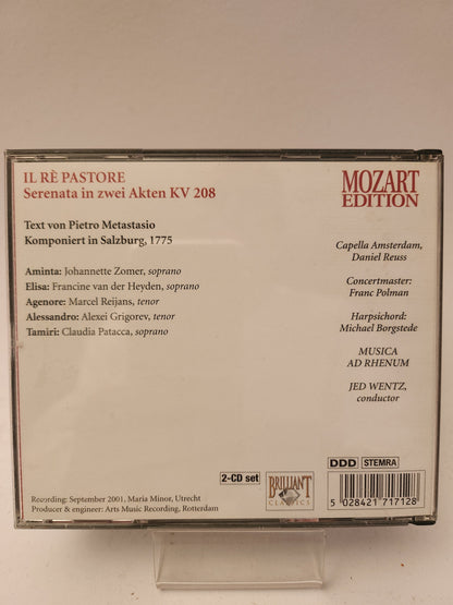 Il Re Pastore Mozart Edition CD - Cd