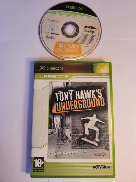 Tony Hawk's Undergrond Classics Xbox Original
