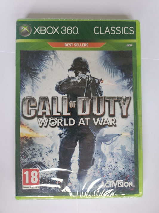Call of Duty World at War Classics versiegelte Xbox 360