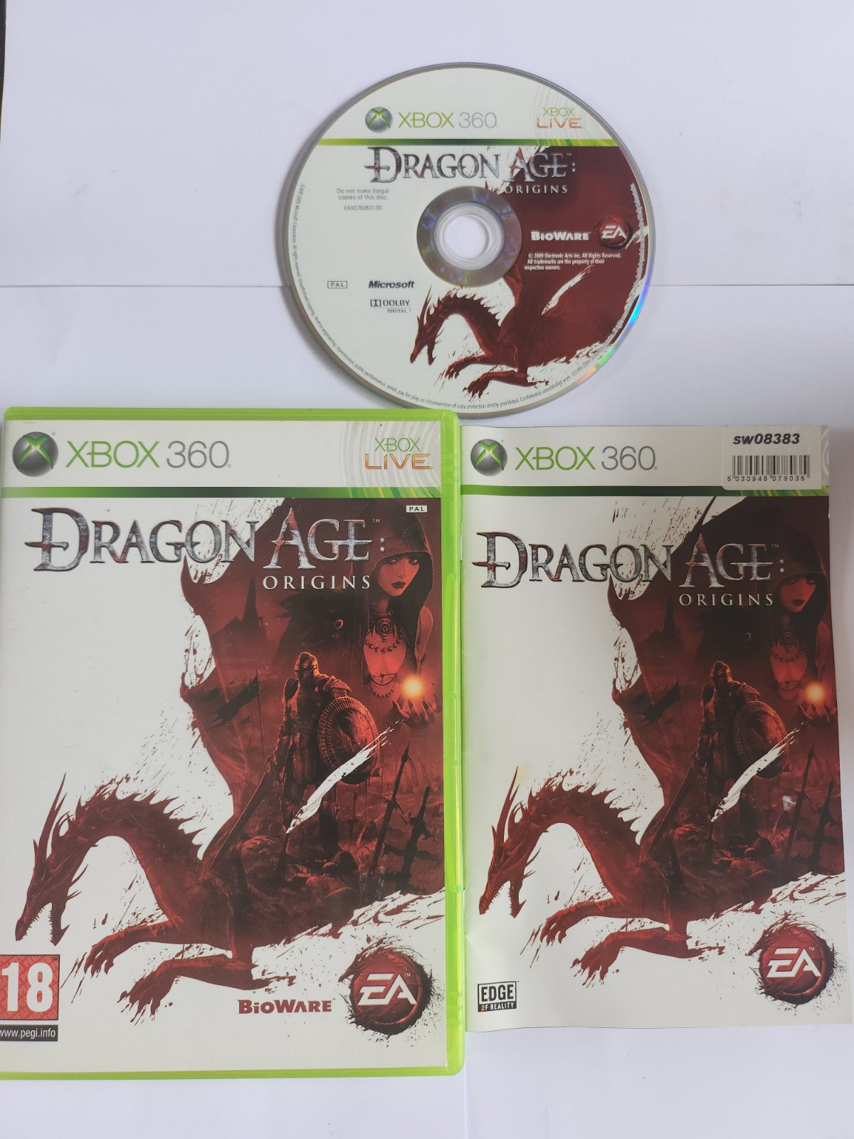 Dragon Age Origins Xbox Origins Xbox 360