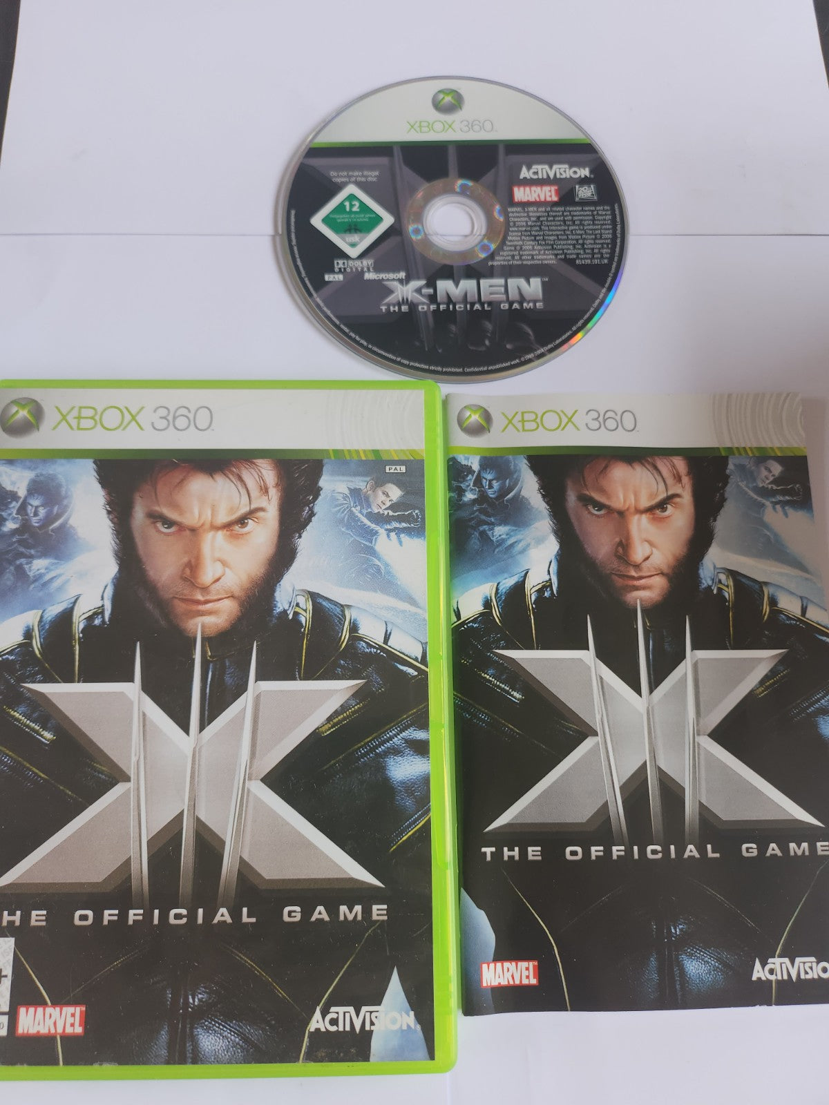X-Men the Official Game Xbox 360
