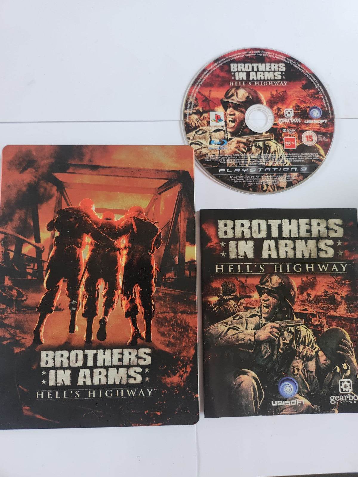 Brothers in Arms Hell's Highway Steelcase Playstation 3 - Feniks Gameshop
