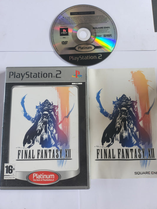 Final Fantasy XII Platinum Playstation 2