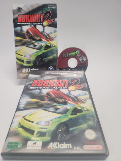 Burnout 2 Point of Impact Nintendo Gamecube