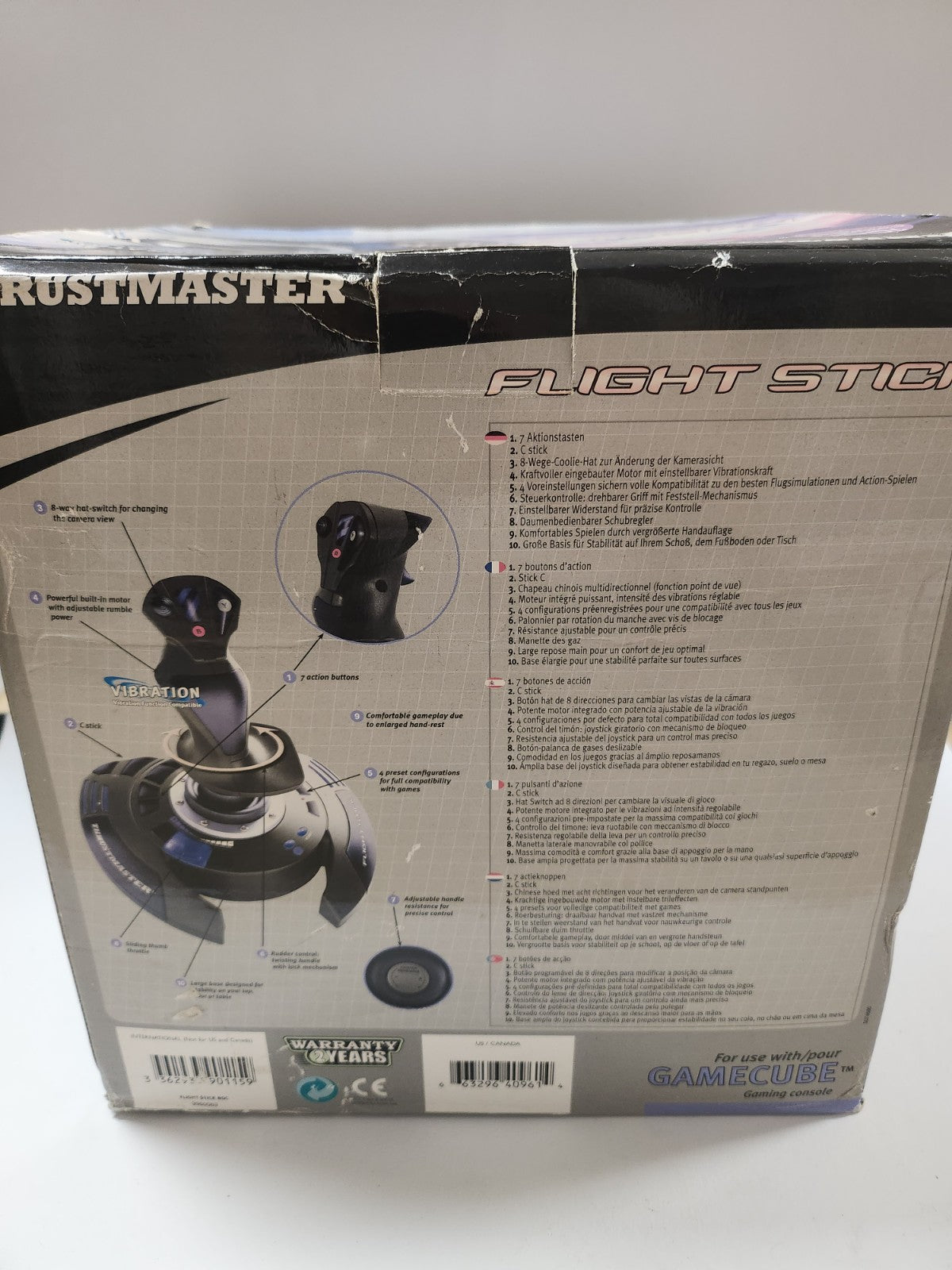Thrustmaster FlightStick Nintendo Gamecube