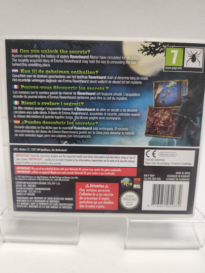 Mystery Case Files Ravenhearst Nintendo DS