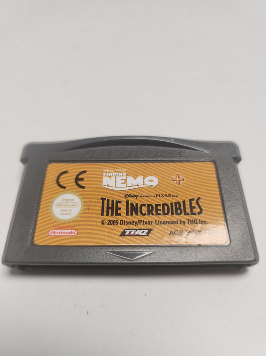 Finding Nemo & the Incredibles (Disc Only) Game Boy Advance