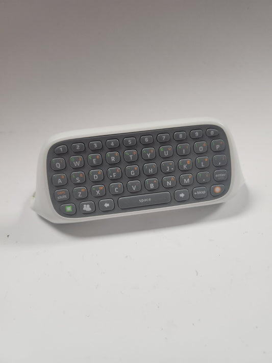 Weiße Original-Xbox-360-Tastatur
