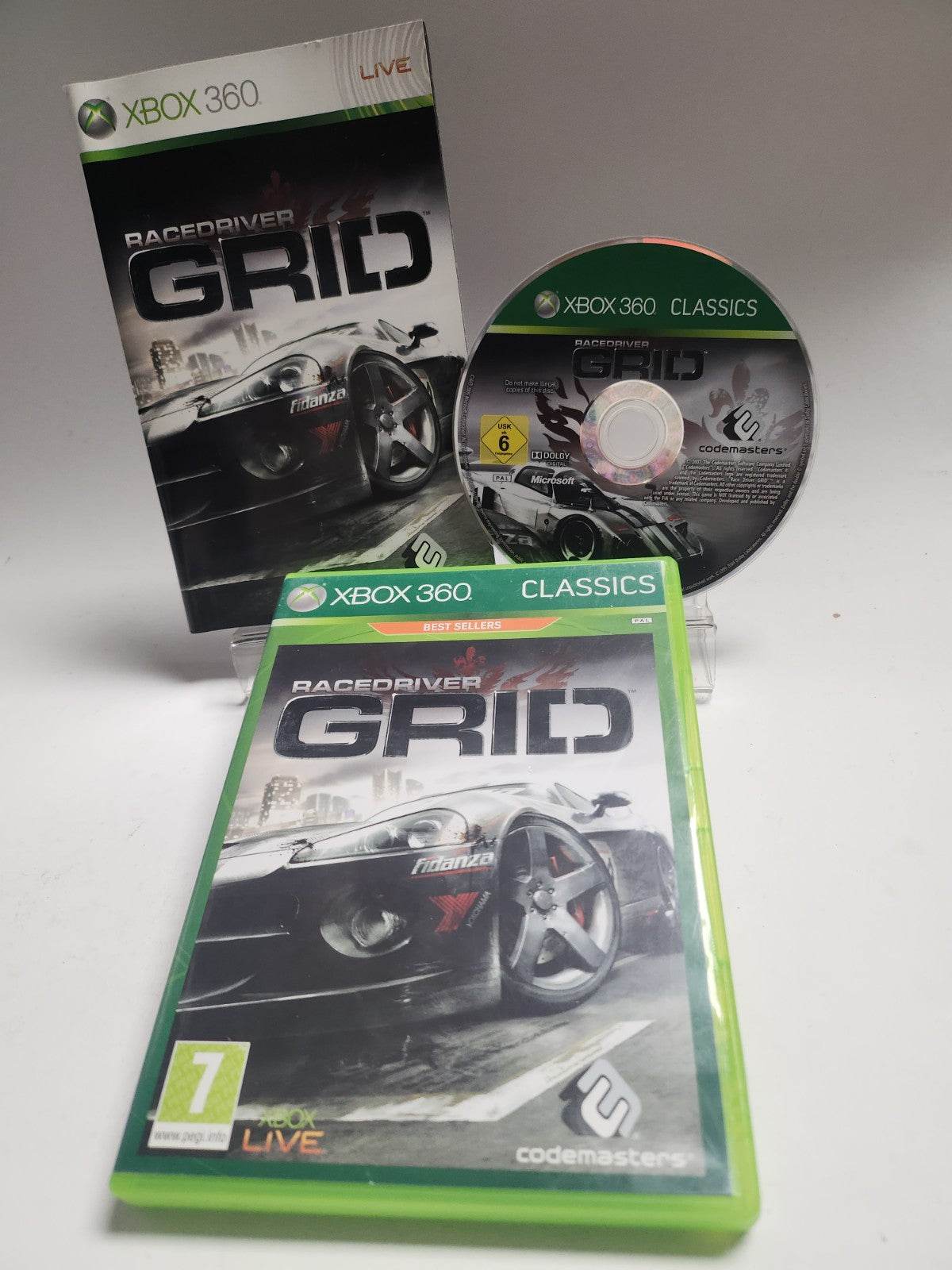 Racedriver Grid Best Sellers Xbox 360 - Feniks Gameshop