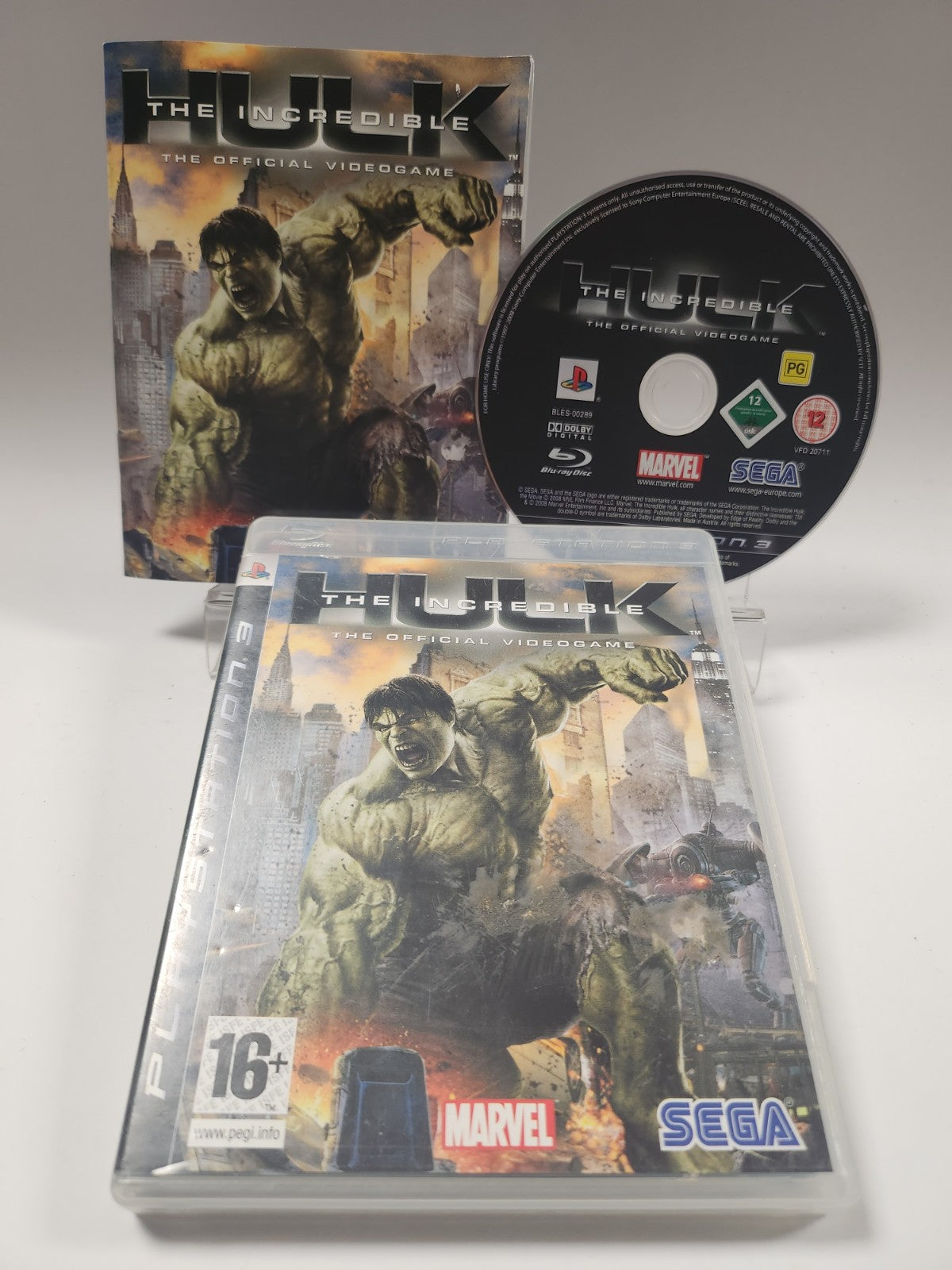 Incredible Hulk the Official Videogame Playstation 3